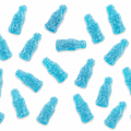 Sour Blue Raspberry Soda Bottles