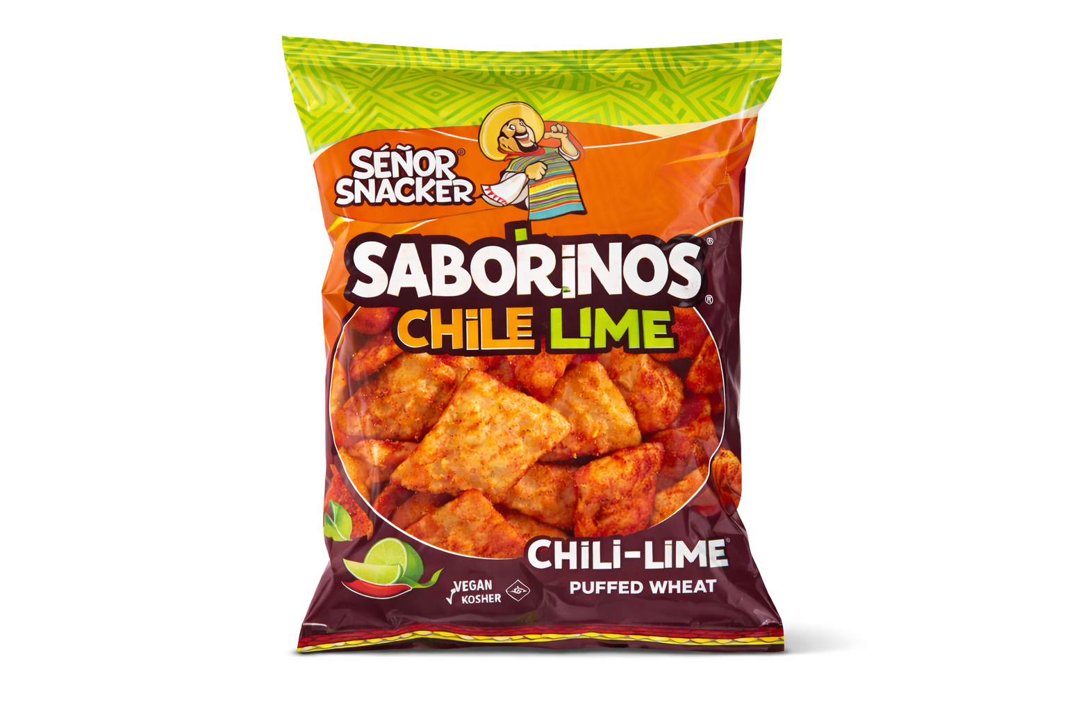 Saborinos Chile Lime Puffed Chips