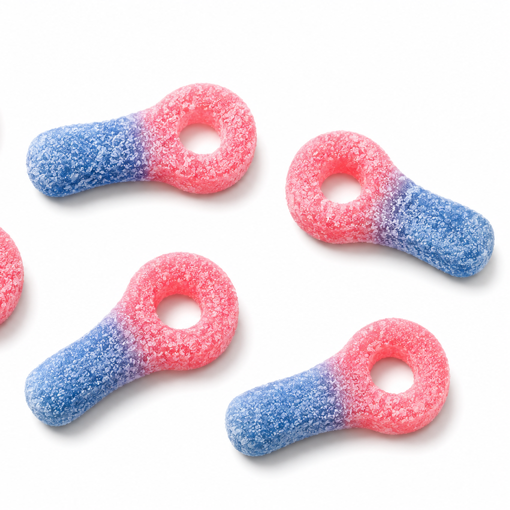 Mini Sour Bubble Gum Pacifier
