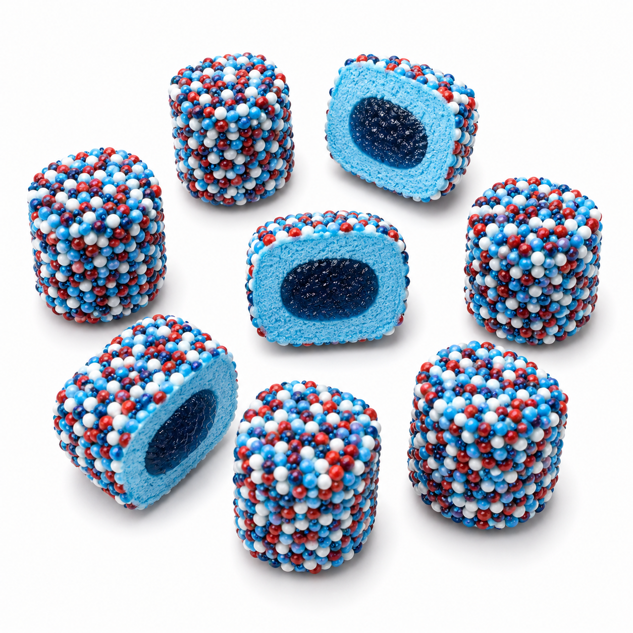 Stuffed Puffs Fuzions Mixed Berry
