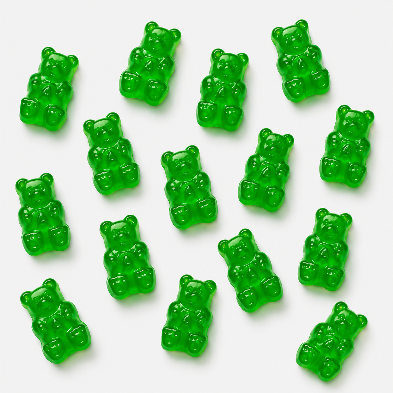 Green Apple Gummi Bears