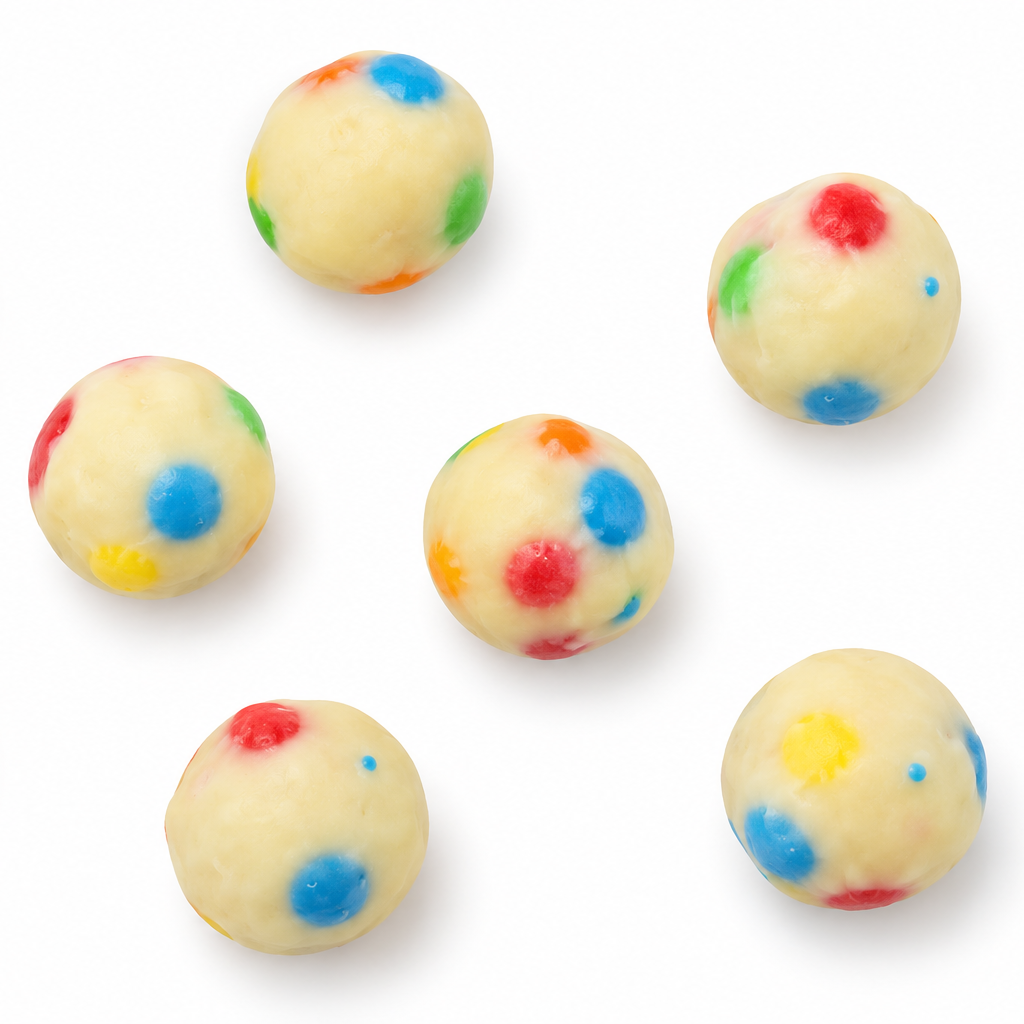 Birthday Cake Cookie Dough Bites