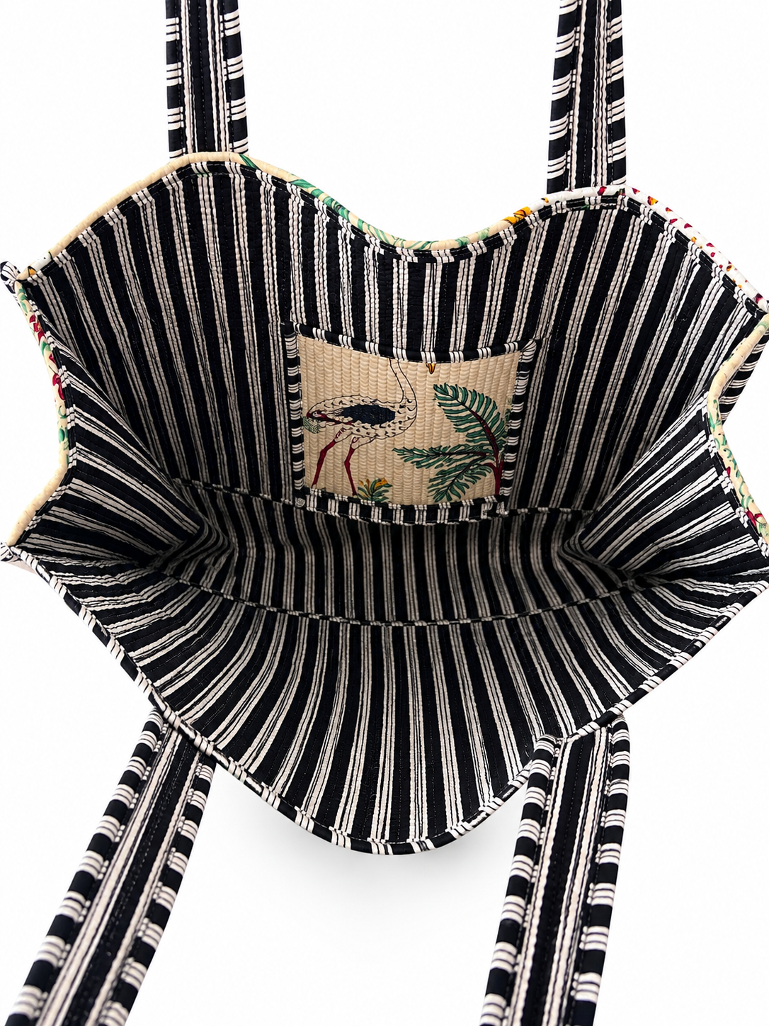 Beige Safari Quilted Cotton Tote