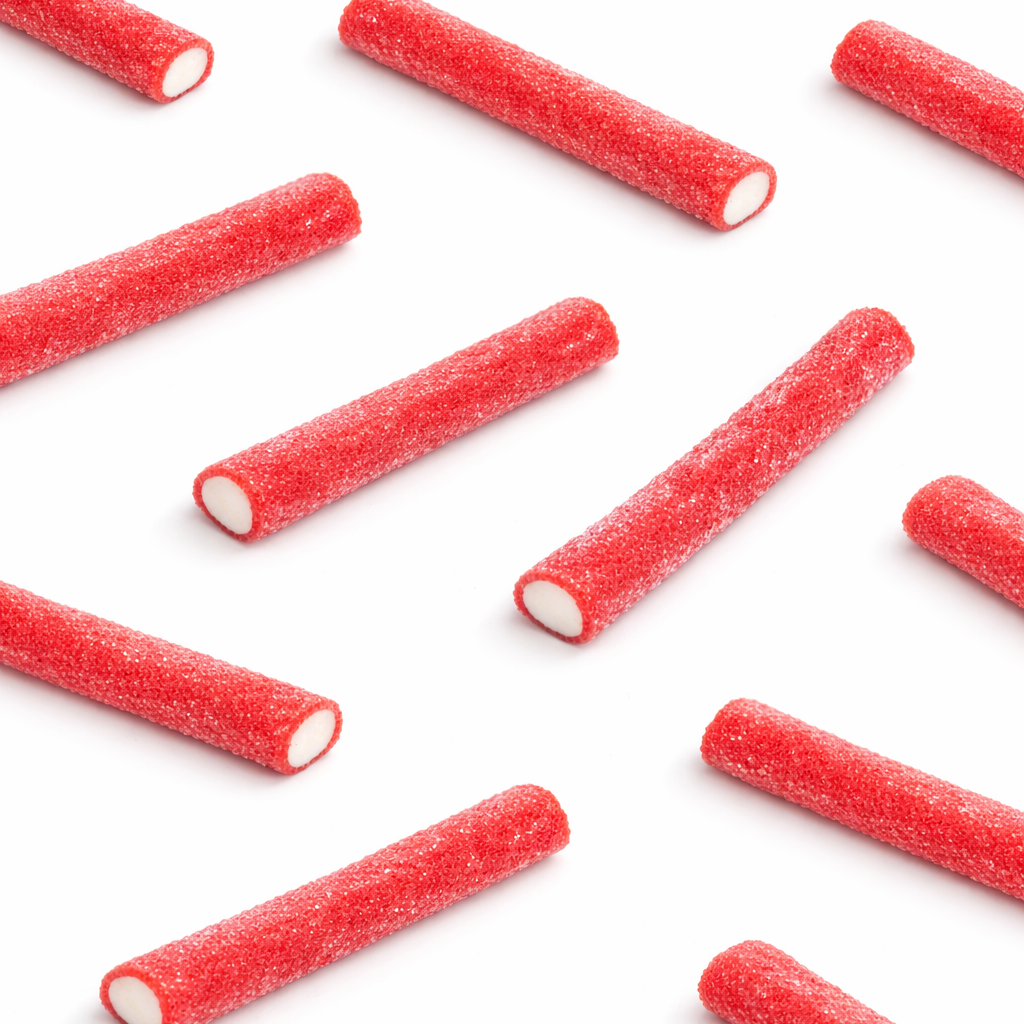 Strawberry Filled Straws