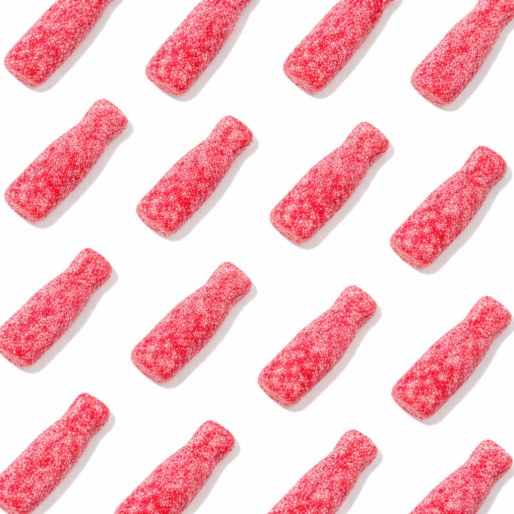 Sour Raspberry Soda Pops