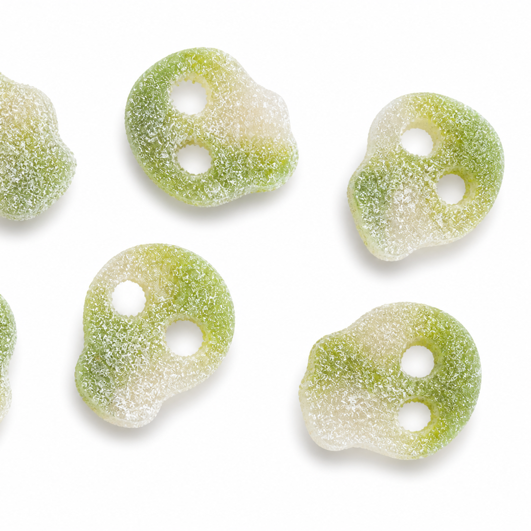 Sour Apple Skulls