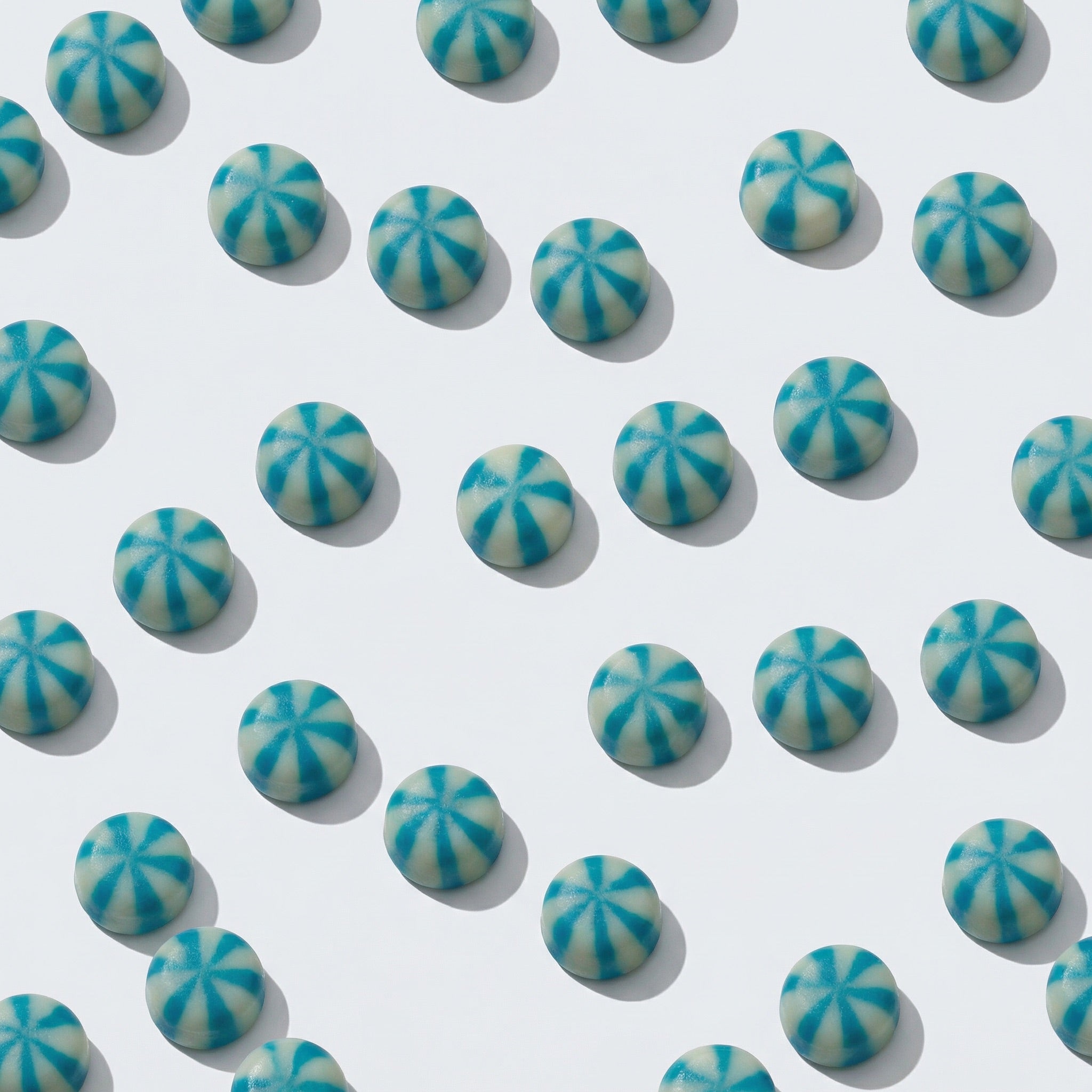 Tourbillons de framboise bleue