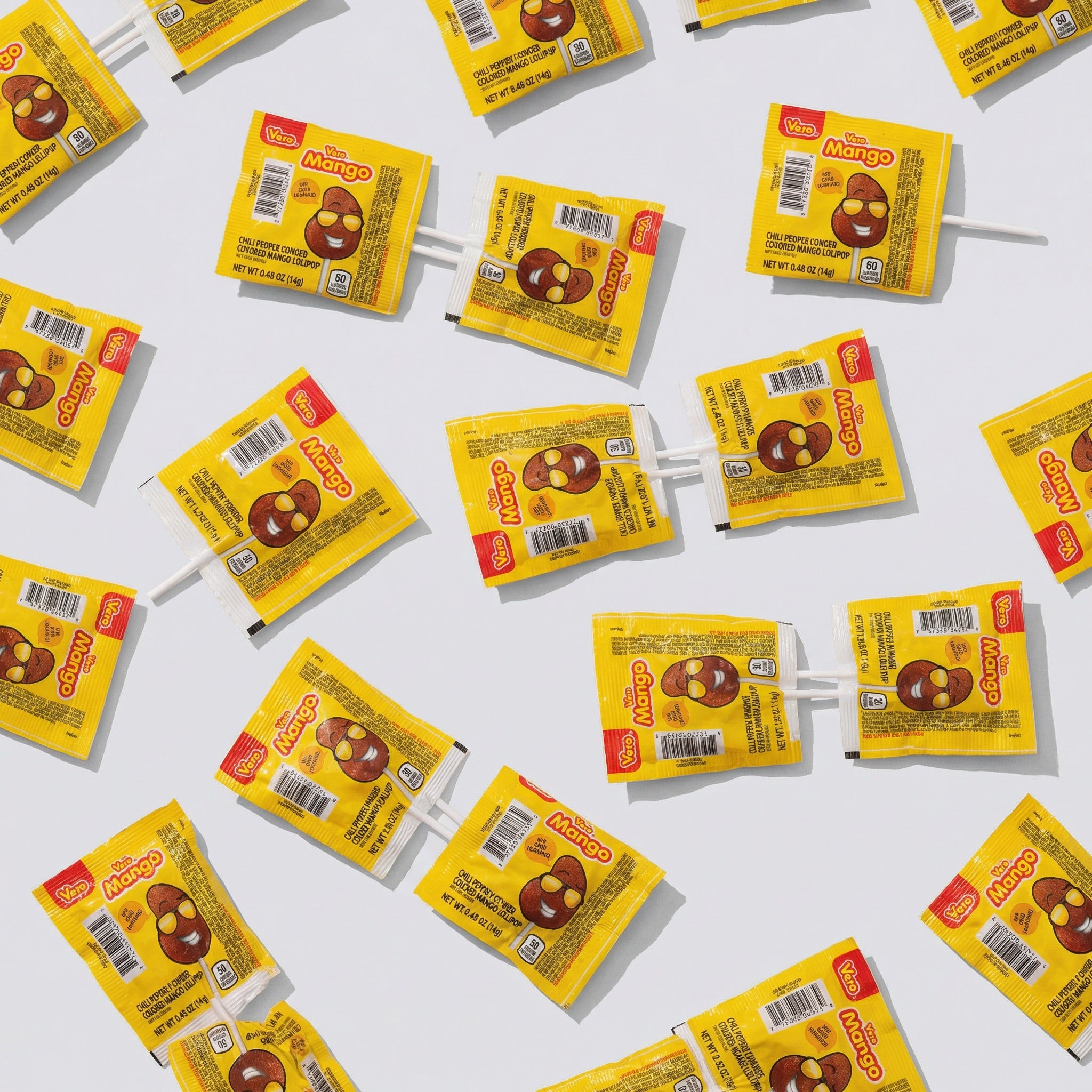 Chili Pepper Covered Mango Lollipop